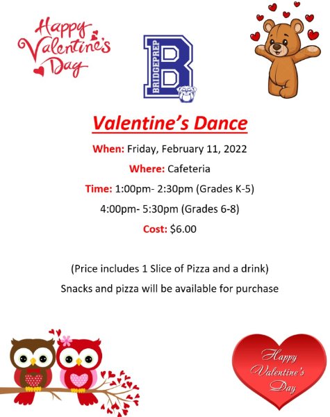 Valentine's Dance (Elementary)